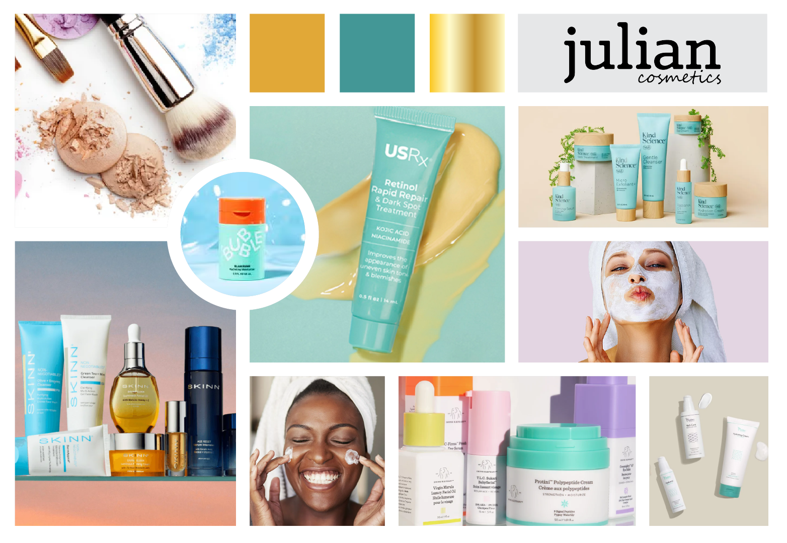 Julian Cosmetics Visual Strategy